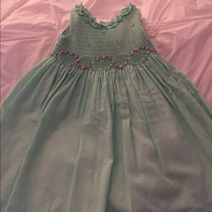 Luli and Me little girl dress, size 4, smocking